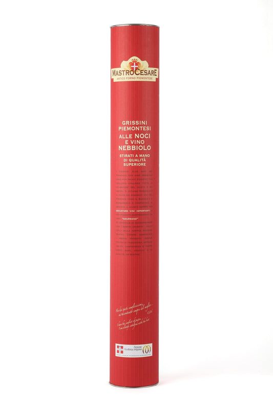 Grissini Noci e Vino Nebbiolo Tubo Gourmand - MastroCesare